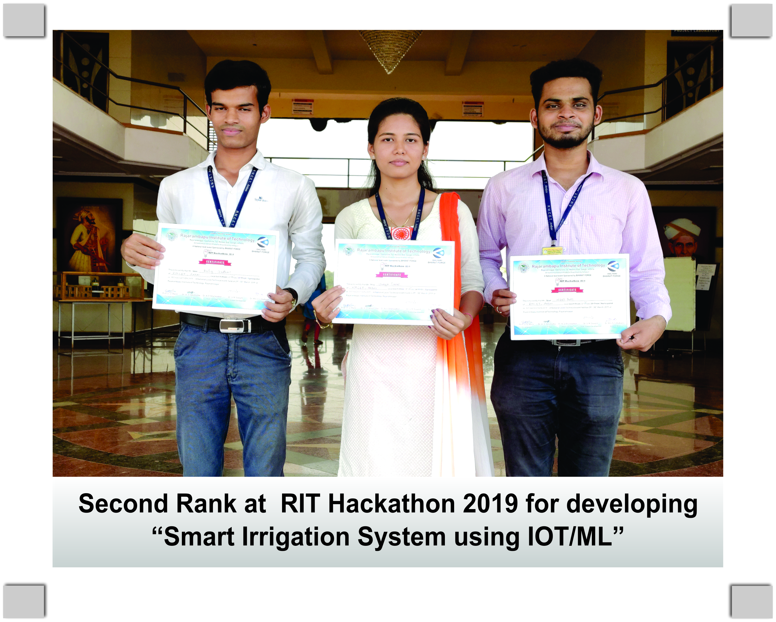 RIT Hackathon 2019